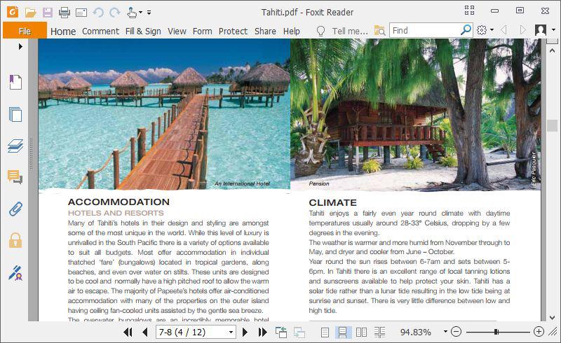 Free PDF To Word Converter - Eingabe eines PDF-Dokuments in die PDF-Reader-Anwendung