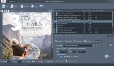 Efficient PDF to JPG Conversion Software FM PDF To JPG Converter Pro