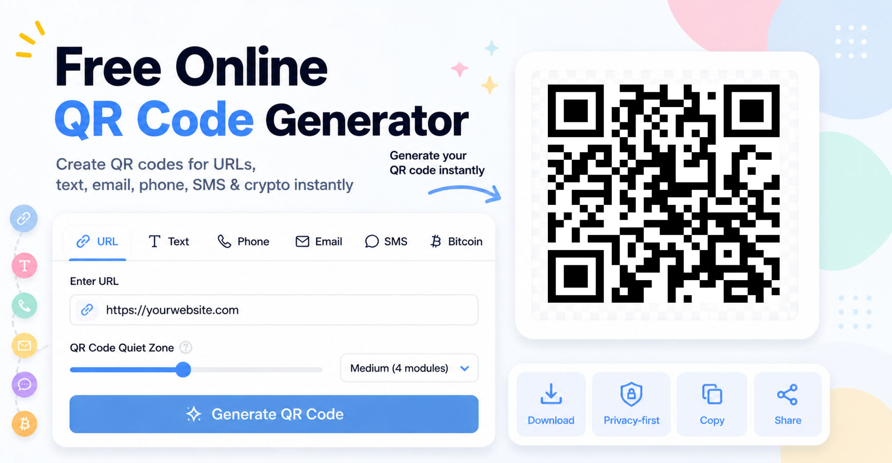 java: simple qr code generator example create qr... Gerador de QR Code Online Gratuito — Crie QR Codes Instantaneamente